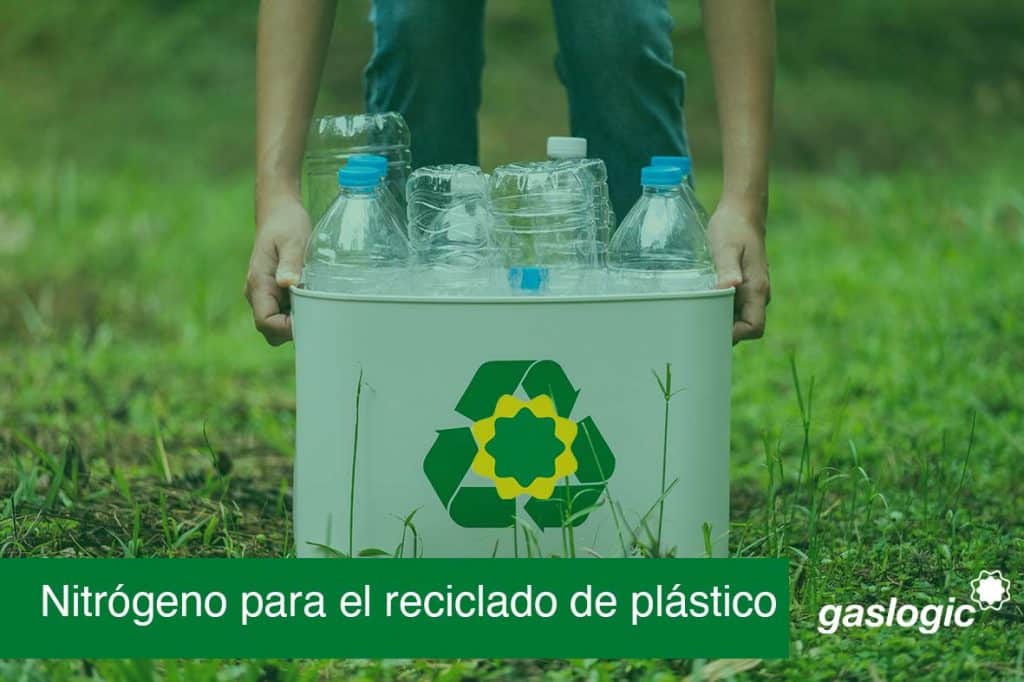 nitrógeno para el reciclado de plástico